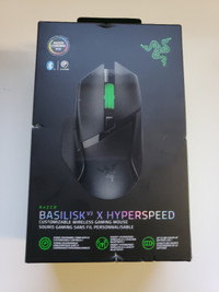 Razer Basilisk V3 X HyperSpeed Wireless 18K Optical Gaming Mouse