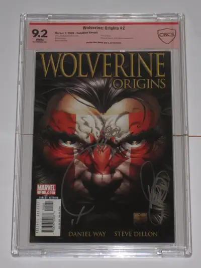 Marvel Comics Wolverine Origins#1 9.2 signed comic book, View more
