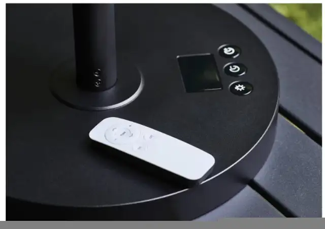 GlucksteinElements Black Table Top Electric Outdoor Patio Heater in Patio & Garden Furniture in City of Toronto - Image 4