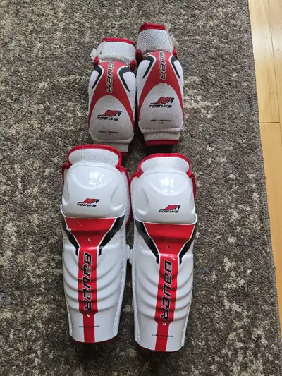 Bauer Shin and Elbow pads, View more