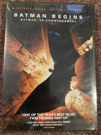 DVD: Batman Begins (Sealed)