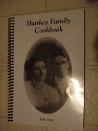 Sharkey Family PEI  Cookbook - softcover book