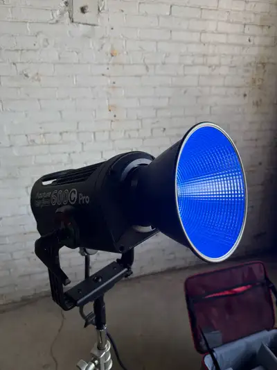 aputure 600C PRO with fresnel and barndoors!, View more