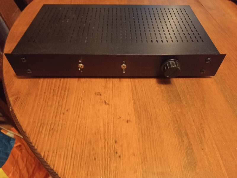 Preamp passif, silver weld, gold rca, ocf wires Chaînes stéréo