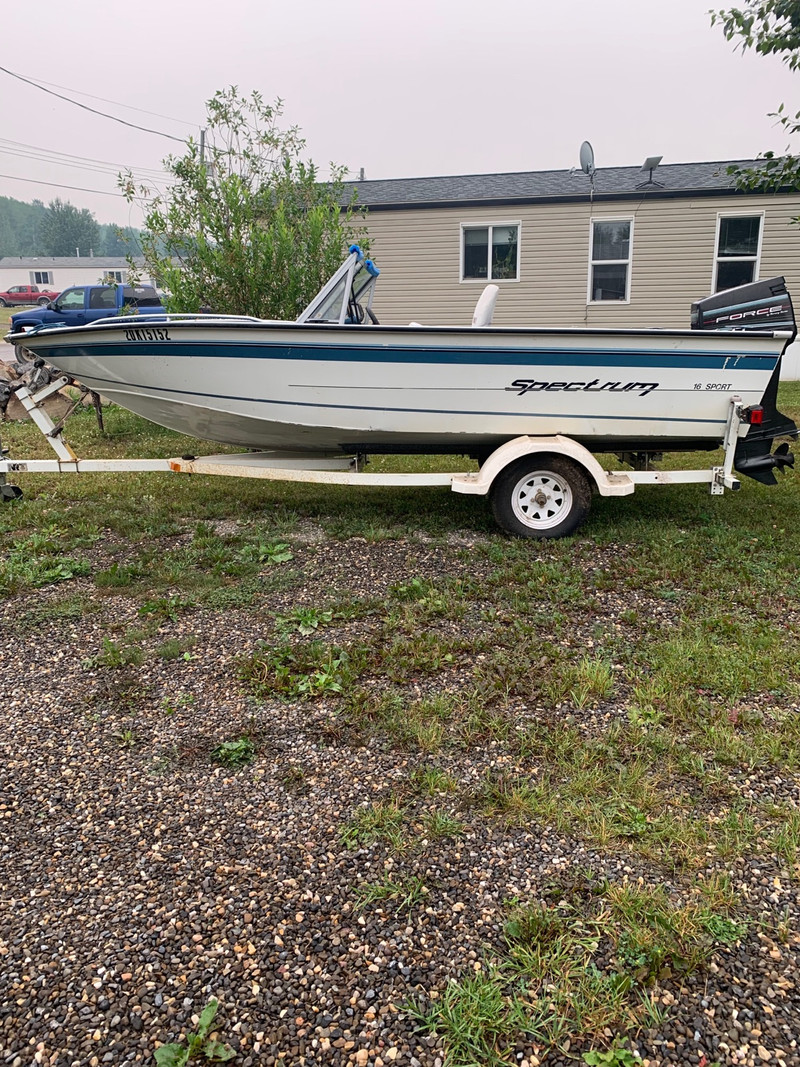 Aluminum Boat Powerboats & Motorboats Dawson Creek Kijiji