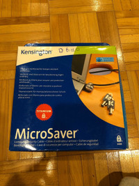Kensington Microsaver Computer Security Cable