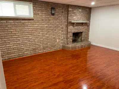 Basement apartment for rent in West Woodbridge just mins away from Toronto (Steeles and Islington)....