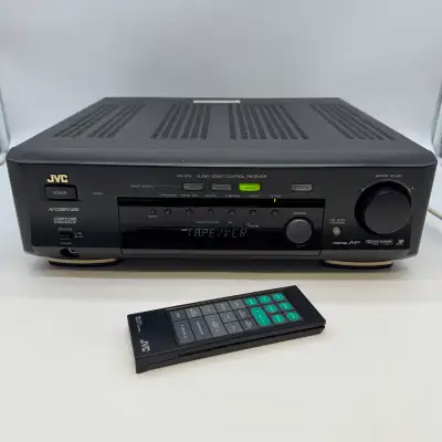 JVC RX-5THBK Stereo Receiver Vintage Dolby Pro Logic AV w/ remot, View more