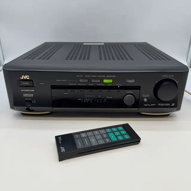 JVC RX-5THBK Stereo Receiver Vintage Dolby Pro Logic AV w/ remot in Stereo Systems & Home Theatre in City of Toronto - Image 2