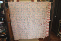 Vintage Quilt - Great For Crafts, Pillows, etc.