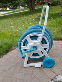 50-ft. In-ground swimming pool vacuum hose and reel