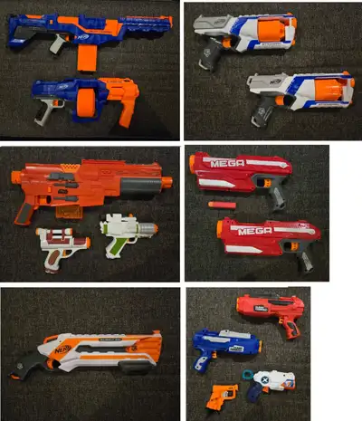 Nerf Dart Blasters for sale (see prices in description) $20.00 Large Delta Trooper Dart Blaster 20.0...