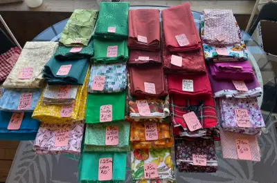 Fabric cotton mix sizes, View more
