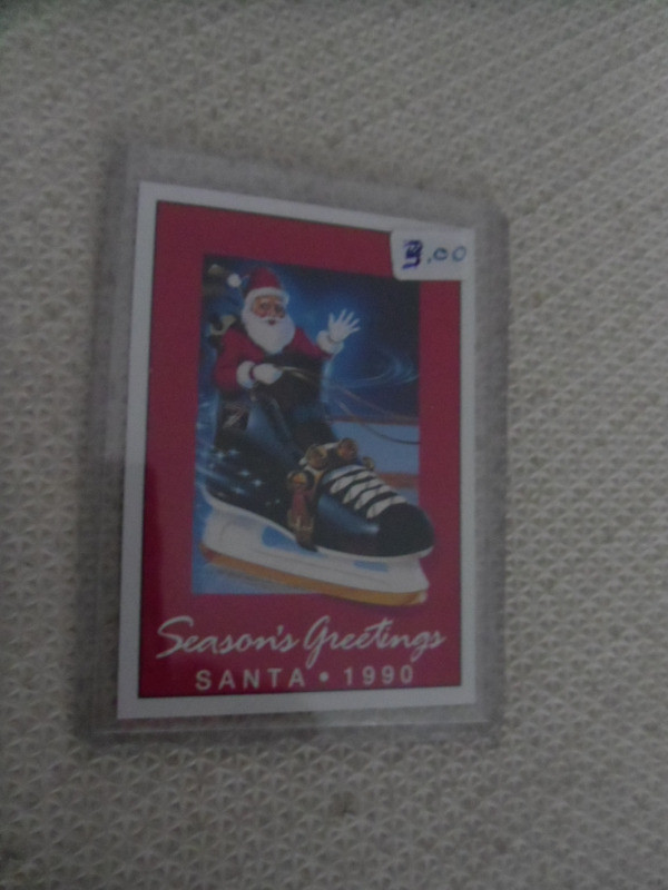 1990-OHL-Season's Greetings Santa-Happy Holidays-Insert Card. in Arts & Collectibles in Oakville / Halton Region