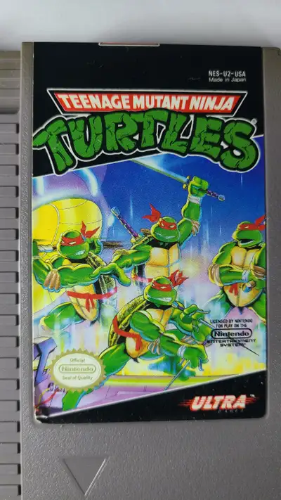 Teenage Mutant Ninja Turtles for Nintendo. 1985 original., View more