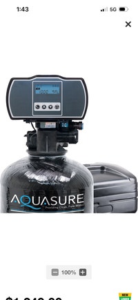New AQUASURE Harmony  Whole House Water Softener Tank and grain Mississauga / Peel Region Toronto (GTA) Preview