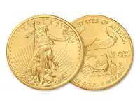 Pièce or American eagle/bullion gold 2013 1/10 oz no tax