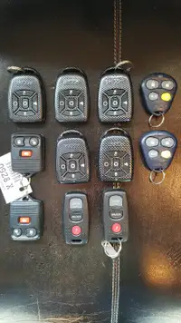 NEW AUDI and MISC VEHICLE REMOTES