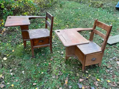 School desks, View more
