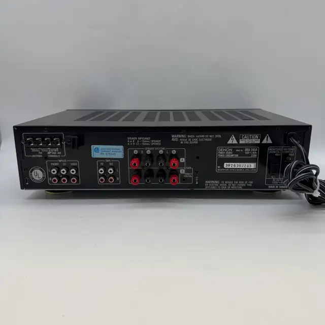 Denon DRA-345R Receiver Amplifier: Phono/Tape/Radio/AUX Tested!  in Stereo Systems & Home Theatre in City of Toronto - Image 7