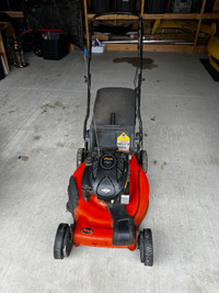 Gas lawn mover