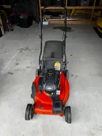 Gas lawn mover