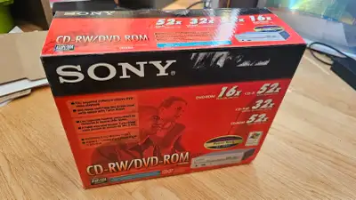 Sony CD-RW/DVD-ROM Drive CRX320A, View more