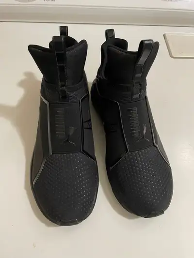 Women’s Black Puma Running Shoes , View more