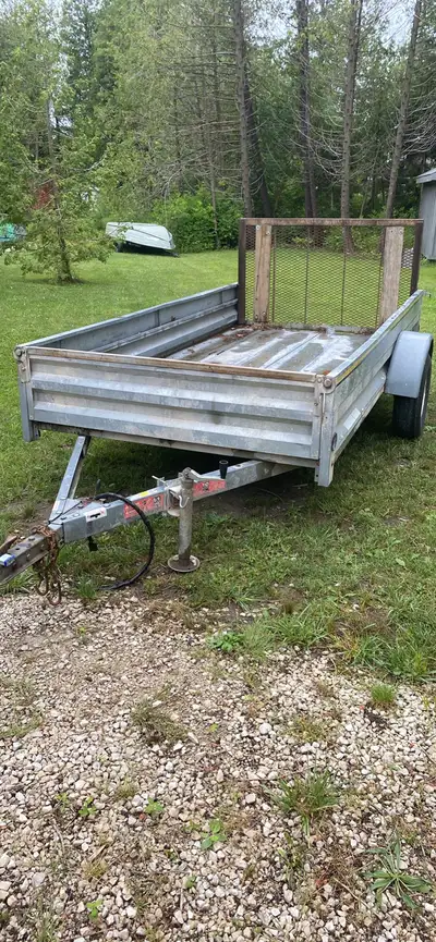 Sterling 5 x10. Galvanized utility trailer. 13 “ tires . 2009