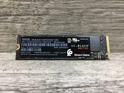 Western Digital Black 500GB NVMe SSD for $50.00, View more