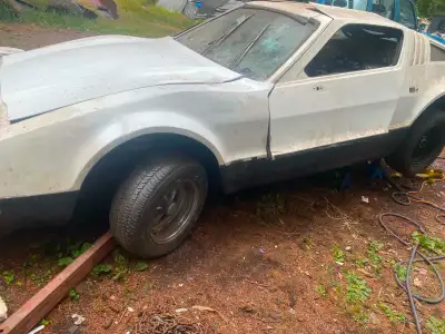 This is a project, it is complete, but needs some work, mainly on the gull wing doors. It has a 351...