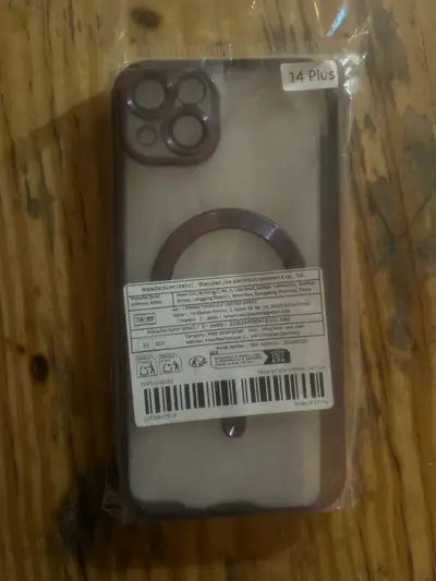 iPhone 14 PLUS cell phone case in purple, View more