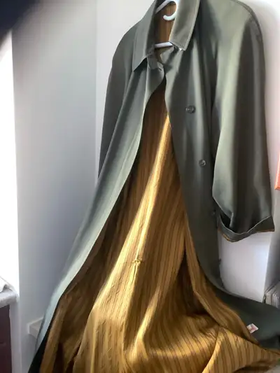 trench-coat vert doublé marque Mondial fabriqué en Allemagne , View more