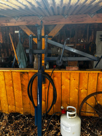 Blacksmith / Wheel wright rubber tire machine