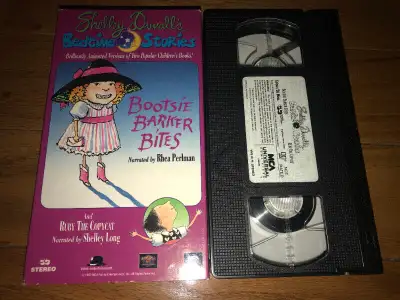 Shelley Duvall's Bedtime Stories Bootsie Barker Bites VHS Tape, View more