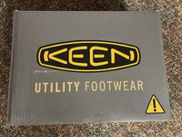 "Brand new" Keen, steel toe work shoes