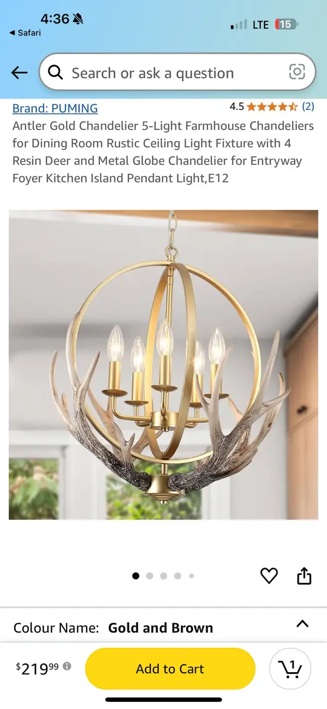 Chandelier & Light FixtureInstallation call 416830594963782602368641124