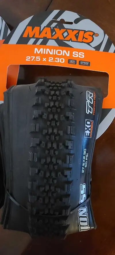 Mountain bike Minion tires, View more