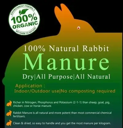 Organic Rabbit Manure Gardens, View more