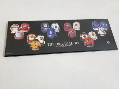 NHL the original six hockey teams jersey plaques, View more