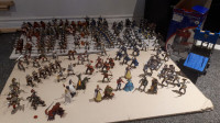 Schleich Toys Knights, Foot Soldiers, King/Queen, Merlin/Dragon