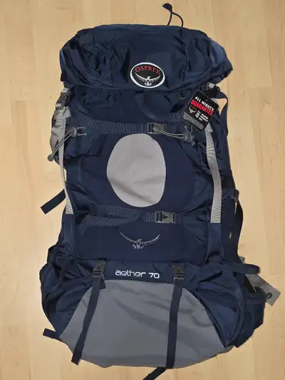 (Neuf) Osprey Aether 70 Back Pack, Sac a dos de Randonnee, View more