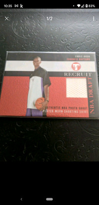 Chris Bosh RARE Relic Rookie Basketball Card