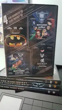 BATMAN COLLECTION 7 MOVIES ON DVD