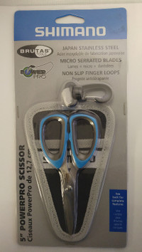 Shimano 5" Powerpro Stainless Scissors