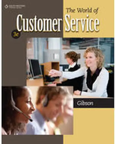 The World of Customer Service 3E Gibson 9780840064240