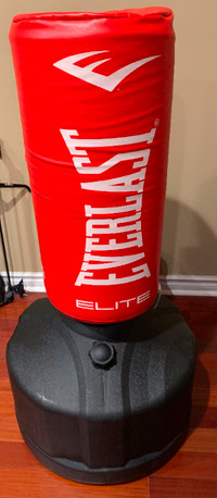 Everlast Elite Freestanding Heavy Punching Bag & Training Kit