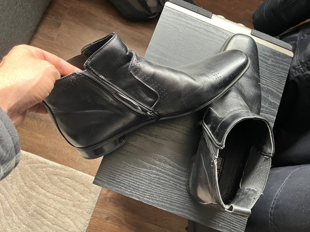 Men’s 12W 3/4 zip up boots  in Men's Shoes in Kingston - Image 3