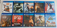 PlayStation 4 Games - 10 in stock