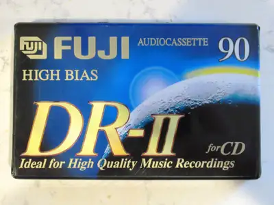For Sale: Blank & Sealed Fuji DR-II 90 Type II (Chrome) Tapes Sealed (never been used or opened) Out...